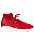 Adidas Originals Tubular Doom Chinese New Year Sneakers, Men's, Size: 10, Red, Cotton/leather/rubber/acrylic