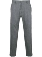 Ami Alexandre Mattiussi Carrot Fit Cropped Trousers - Grey