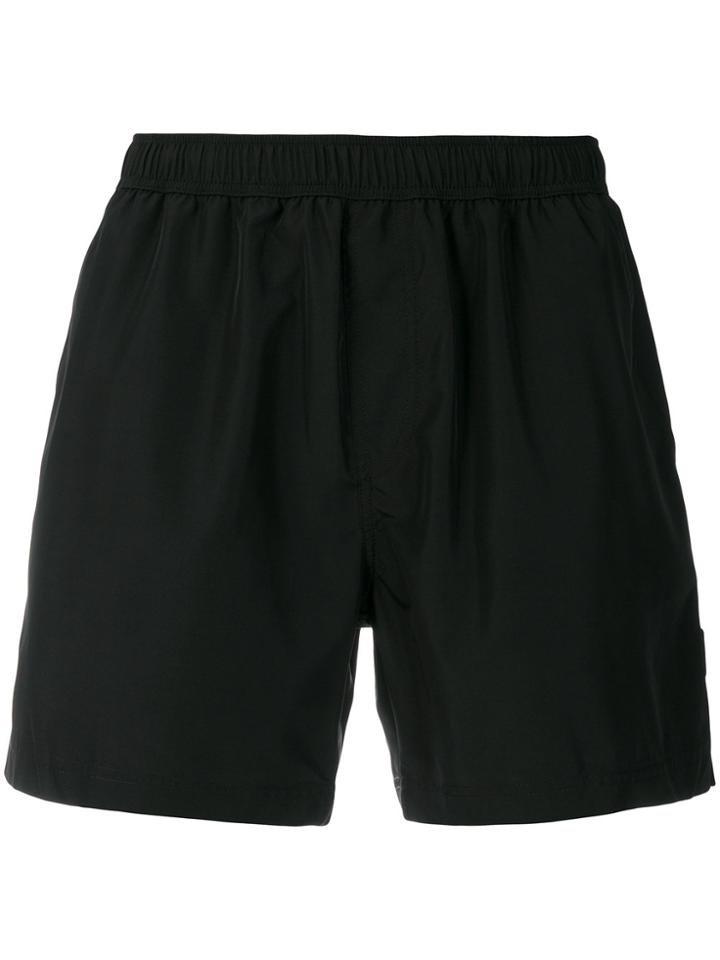 Ermenegildo Zegna Plain Swim Shorts - Black