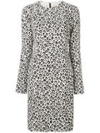 Givenchy Leopard Print Dress - White