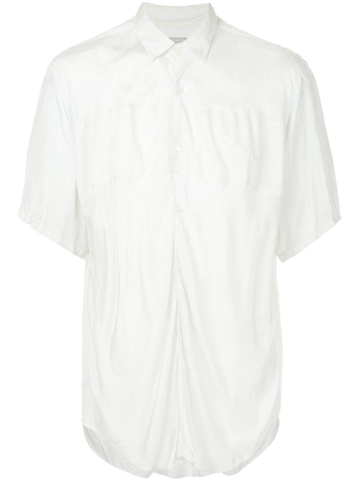 Comme Des Garçons Vintage Panel Long Shirt - White
