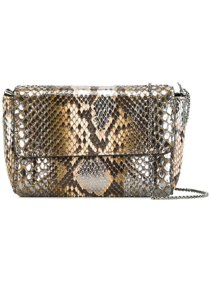 Ermanno Scervino Metallic (grey) Effect Crossbody Bag, Women's