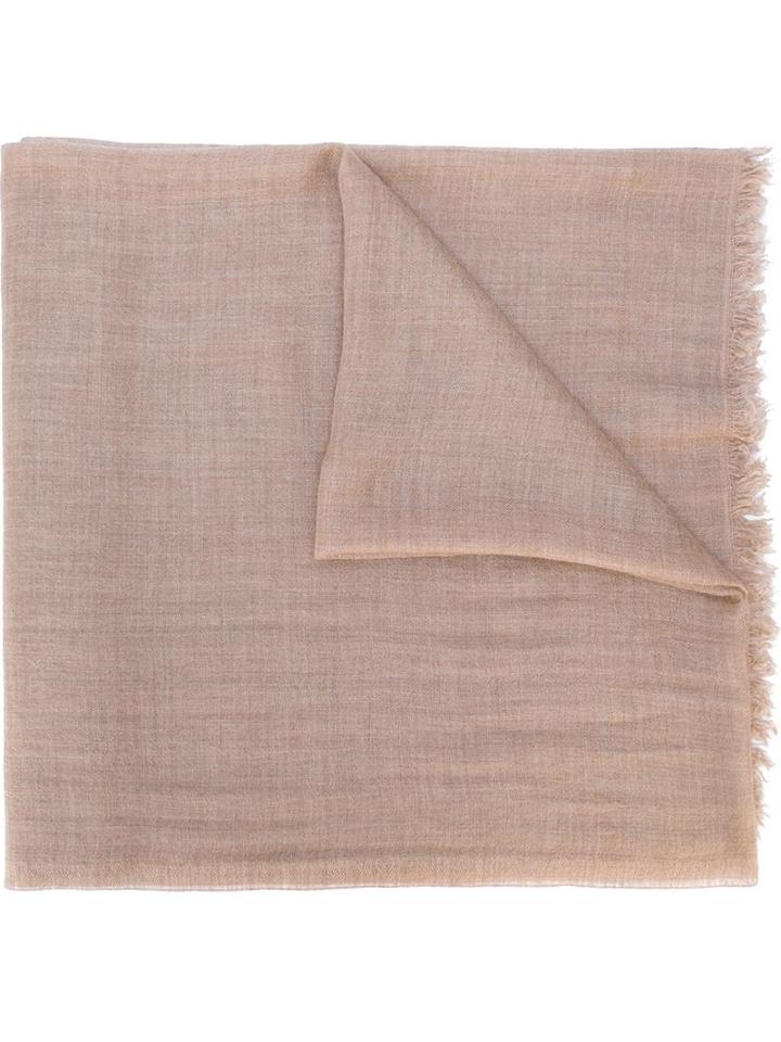 Faliero Sarti 'dianetta' Scarf, Women's, Nude/neutrals, Silk/cashmere