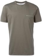 Brunello Cucinelli Front Pocket T-shirt, Men's, Size: Xl, Green, Cotton