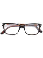 Tom Ford Eyewear Rectangular Frame Glasses, Black, Acetate