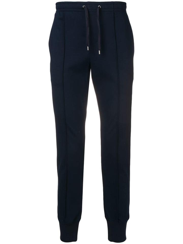 Emporio Armani Basic Track Trousers - Blue