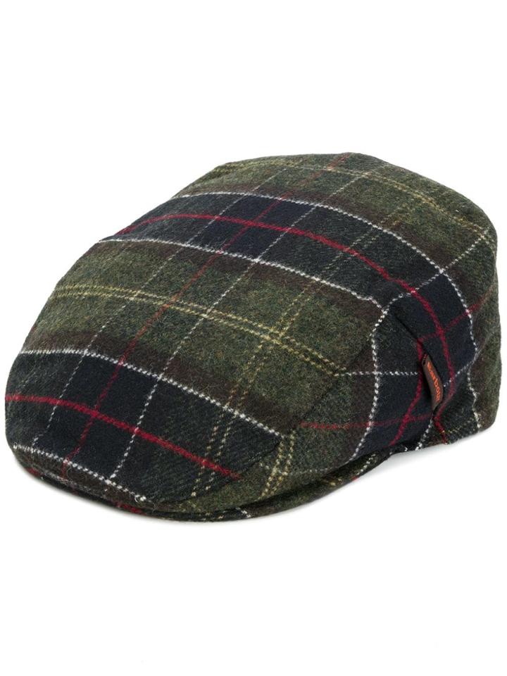 Barbour Checked Flat Cap - Multicolour