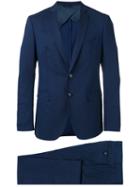 Tonello - Two-piece Formal Suit - Men - Spandex/elastane/cupro/virgin Wool - 48, Blue, Spandex/elastane/cupro/virgin Wool