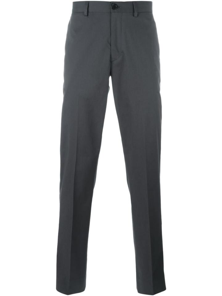 Ps By Paul Smith Classic Chinos, Men's, Size: 34, Grey, Cotton/spandex/elastane