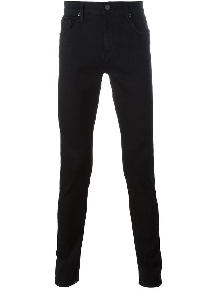 J Brand 'mick' Skinny Fit Jeans, Men's, Size: 33, Black, Cotton/polyester/spandex/elastane