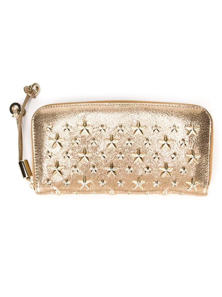 Jimmy Choo 'filipa' Wallet - Metallic