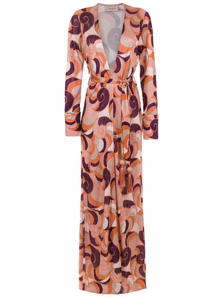 Adriana Degreas Nautilus Robe - Multicolour