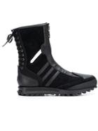 Yohji Yamamoto Yohji Yamamoto X Adidas Zip And Lace Boots - Black