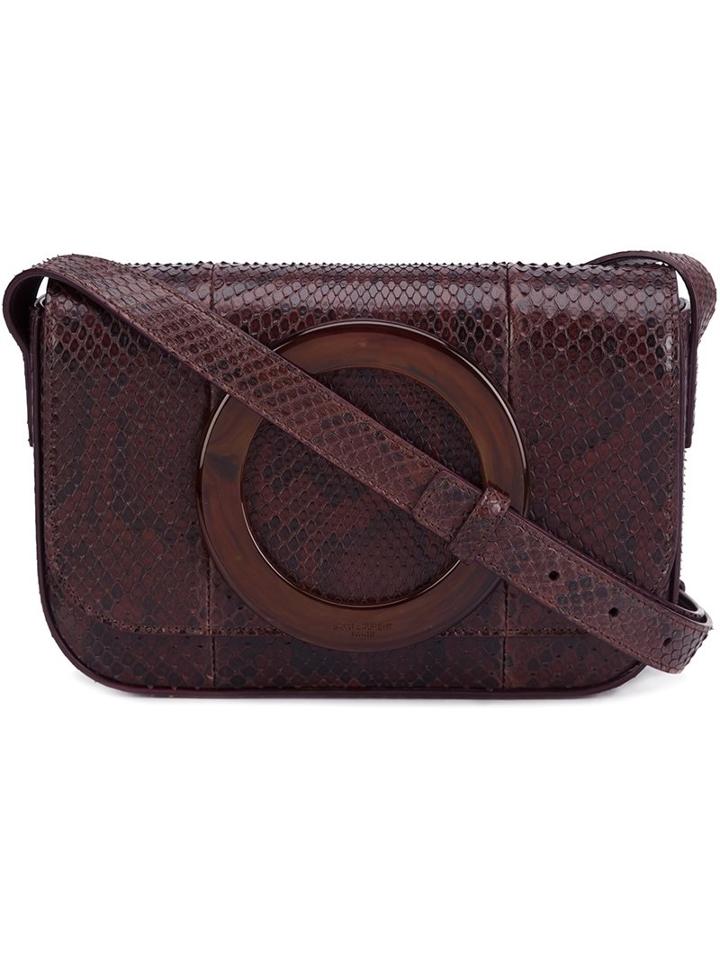 Saint Laurent Flap Fastening Crossbody Bag