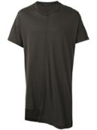 Yohji Yamamoto Asymmetric T-shirt, Men's, Size: 3, Brown, Cotton/rayon