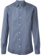 Melindagloss Micro Print Shirt, Men's, Size: 40, Blue, Cotton