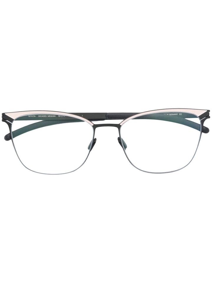 Mykita Meghan Cat-eye Glasses - Black