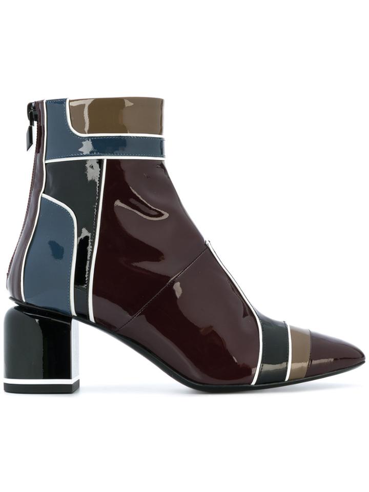 Pierre Hardy Colour Block Boots - Multicolour