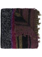 Etro Striped Chunky Knit Scarf, Women's, Acrylic/nylon/mohair/alpaca