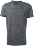 Diesel Plain T-shirt, Men's, Size: Small, Grey, Cotton/polyester