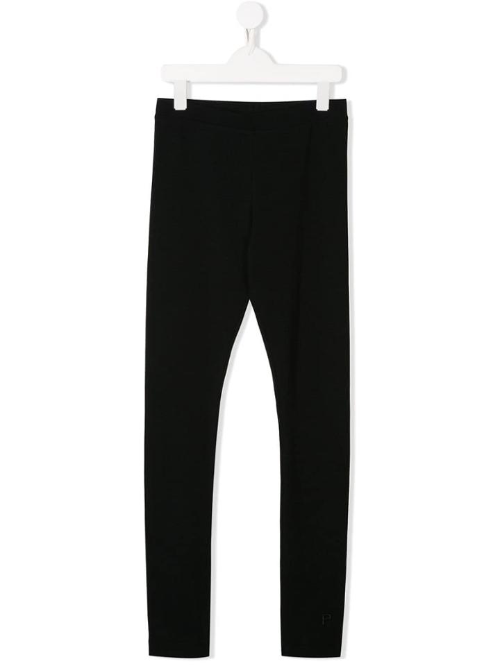 Philosophy Di Lorenzo Serafini Kids Teen Fitted Leggings - Black