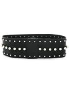 Diesel Studded Waist Belt - Black