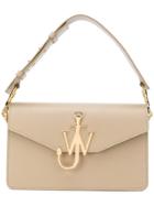 Jw Anderson Logo Shoulder Bag - Nude & Neutrals
