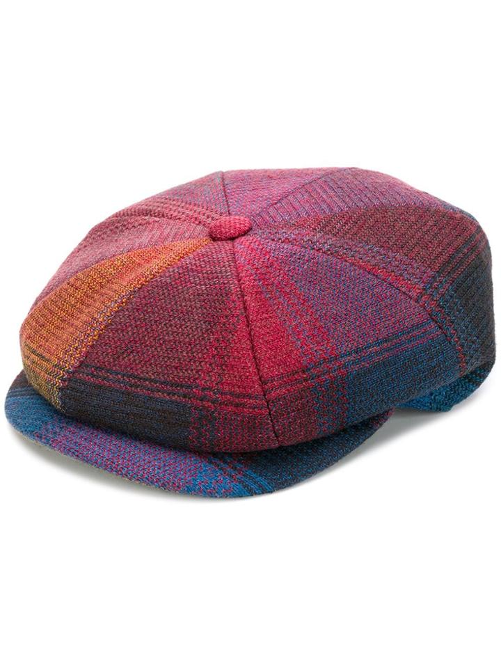 Missoni Newsboy Hat - Pink