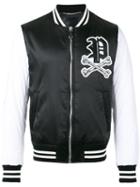 Philipp Plein - Skull Patch Bomber Jacket - Men - Nylon - L, Black, Nylon