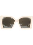 Gucci Eyewear Oversized Square Sunglasses - Neutrals