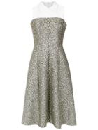 Olympiah Textured Flare Dress - Multicolour