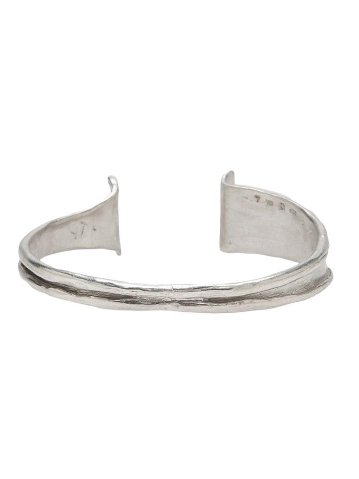 1-100 Silver Bangle, Women's, Size: Small, Metallic