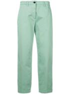 Department 5 Slim-fit Cropped Trousers - Green