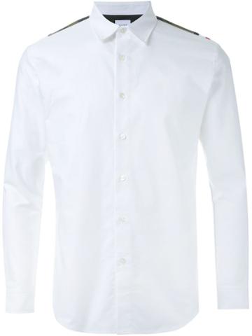 Mr. Gentleman Contrast Yoke Shirt