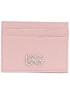 Dolce & Gabbana Logo Plaque Cardholder - Pink