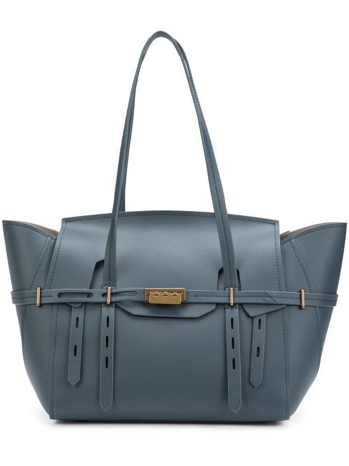 Zac Zac Posen Strap Detail Shopper, Women's, Blue