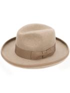 Stella Mccartney - Classic Trilby Hat - Women - Wool - 56, Nude/neutrals, Wool