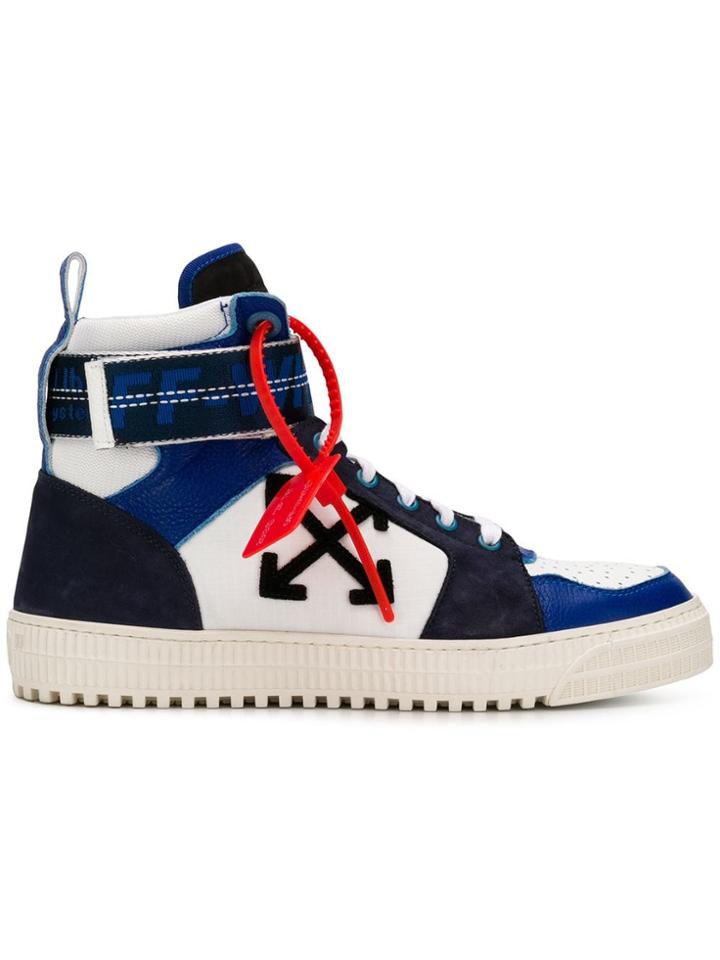 Off-white Industrial Belt Hi Top - 3010 Blue/black