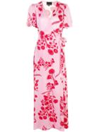 Cynthia Rowley Krissy Wrap Dress - Pink