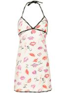 Chanel Vintage Printed Beach Dress - White