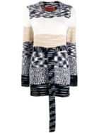 Missoni Tie-waist Knitted Jumper - Black