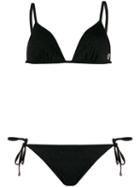 Philipp Plein Embellished Bikini Set - Black