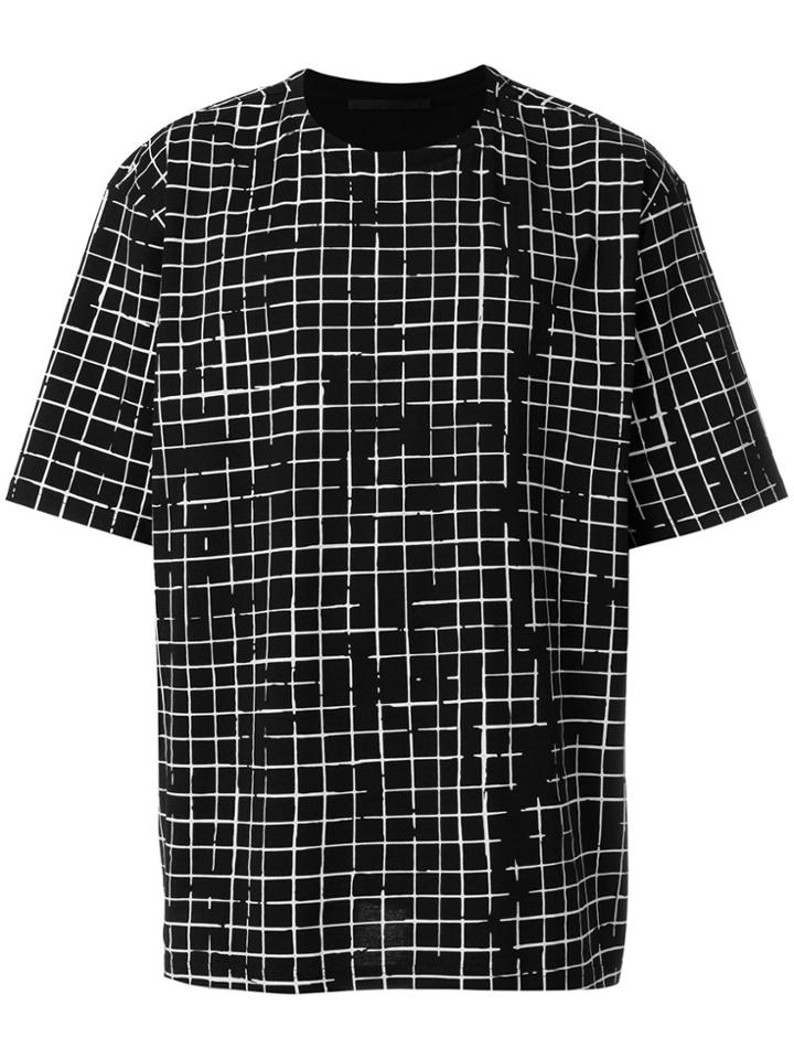 Haider Ackermann Checked T-shirt - Black