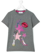 Philipp Plein Kids - Embellished T-shirt - Kids - Cotton/spandex/elastane - 16 Yrs, Grey