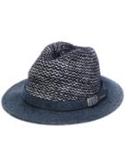 Woolrich Felted Trilby Hat - Blue