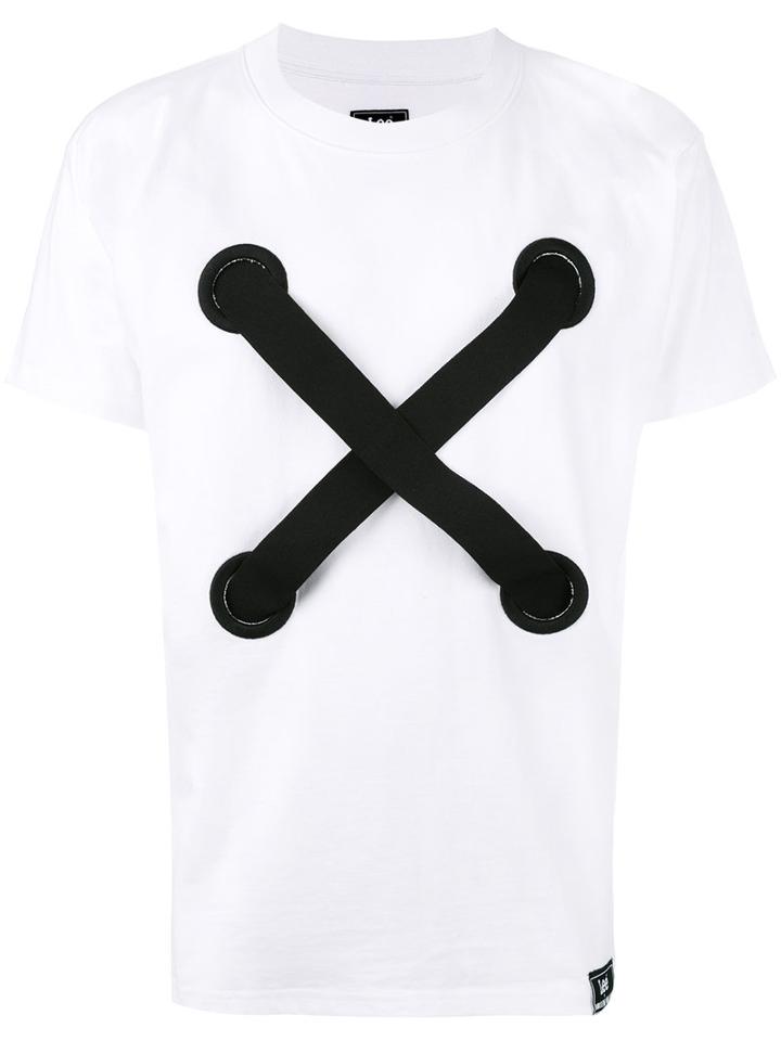 House Of Holland - Eyelet Strap T-shirt - Men - Cotton - S, White, Cotton