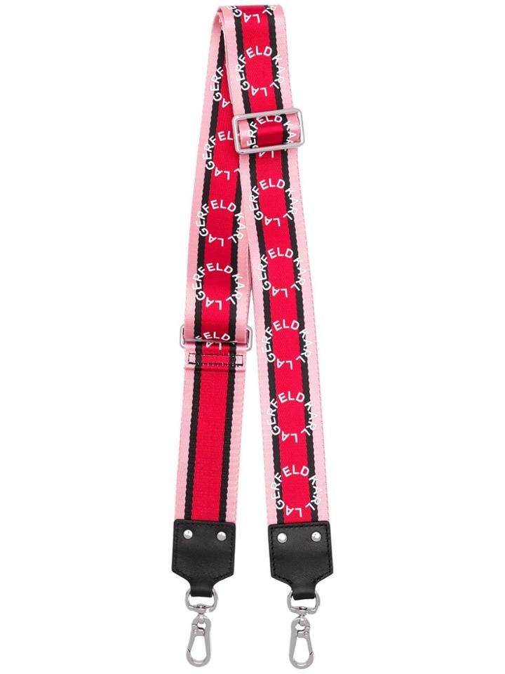 Karl Lagerfeld K/straps Round Logo Bag Strap - Red