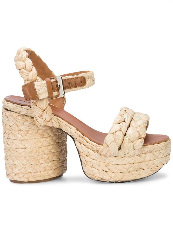 Clergerie Natural Sandals - Nude & Neutrals