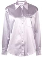 See By Chloé Pointed Collar Shirt - Purple