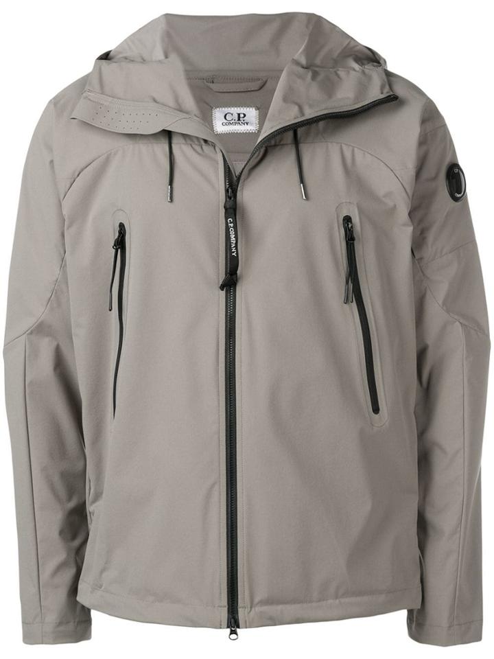 Cp Company Zipped Up Windbreaker - Green
